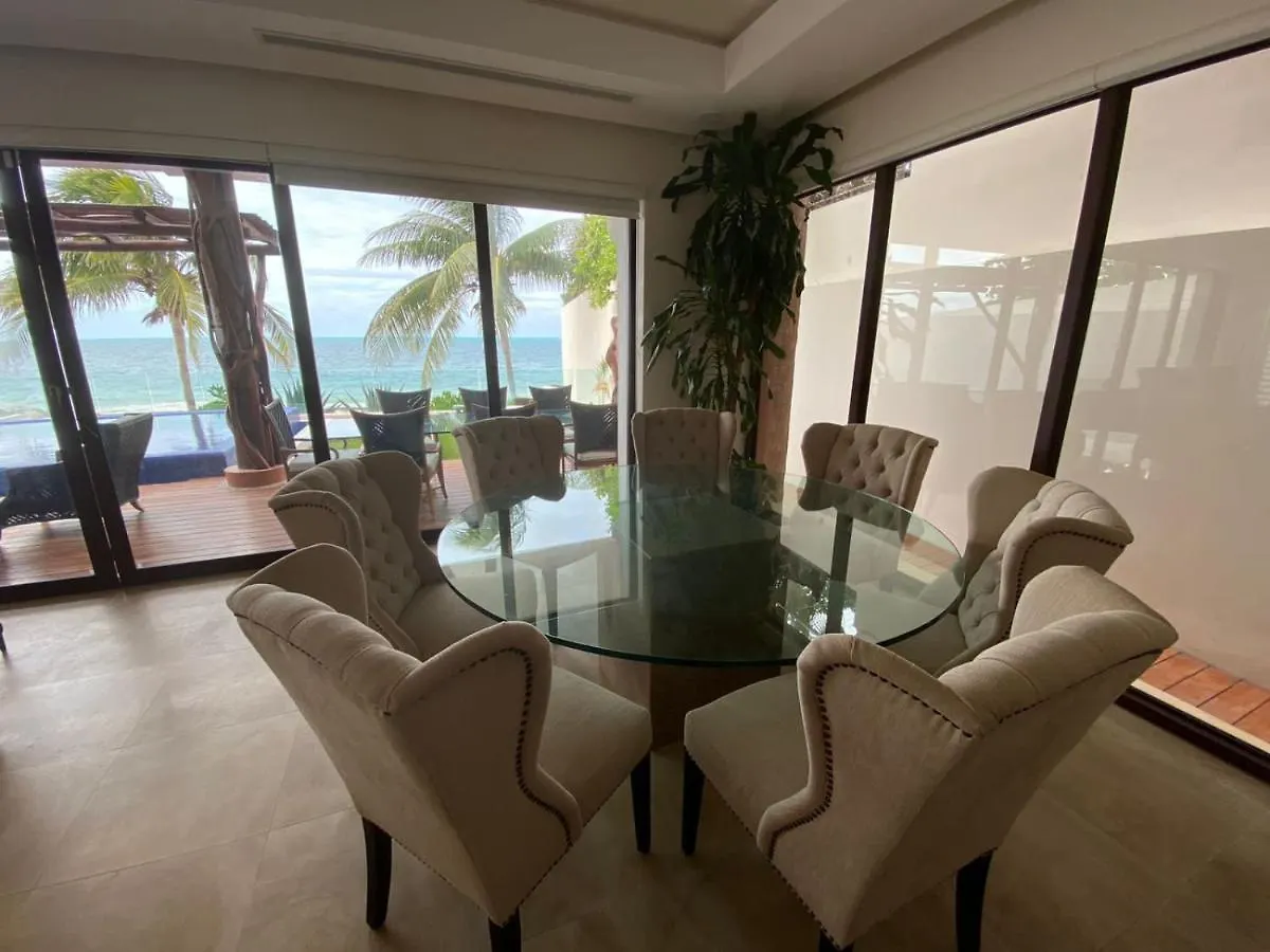 Luxury Beachfront Villa - Pez Volador - Hotel Zone מקסיקו